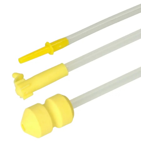 Catetere foam tip, pentru scroafe, ambalate individual, cu maner si capac inchidere+extensie x 500 buc - Img 3