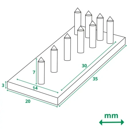 DIMENSIUNI NUMERE DE 30 MM