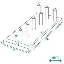CARACTERISTICI LITERE DE 20 MM