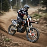 Moto Cross BEMI 300cc Dirtbike ALFA T9 lichid J21/18" LED
