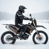 Moto Cross BEMI Dirtbike Alfarad T7 250cc 21/18" LED - Img 2