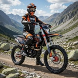 Moto Cross BEMI 300cc Dirtbike ALFA T9 lichid J21/18" LED - Img 2