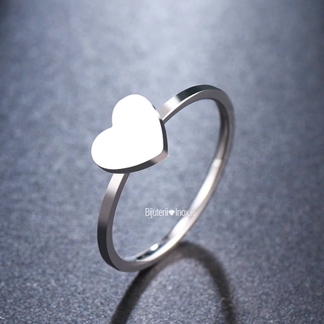 Inel inox Lucky Heart - IND1150