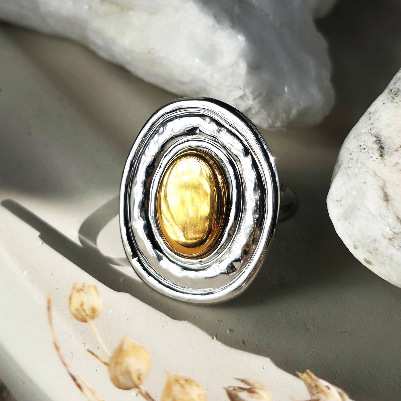 Inel inox Statement -Marime Reglabila- IND1610