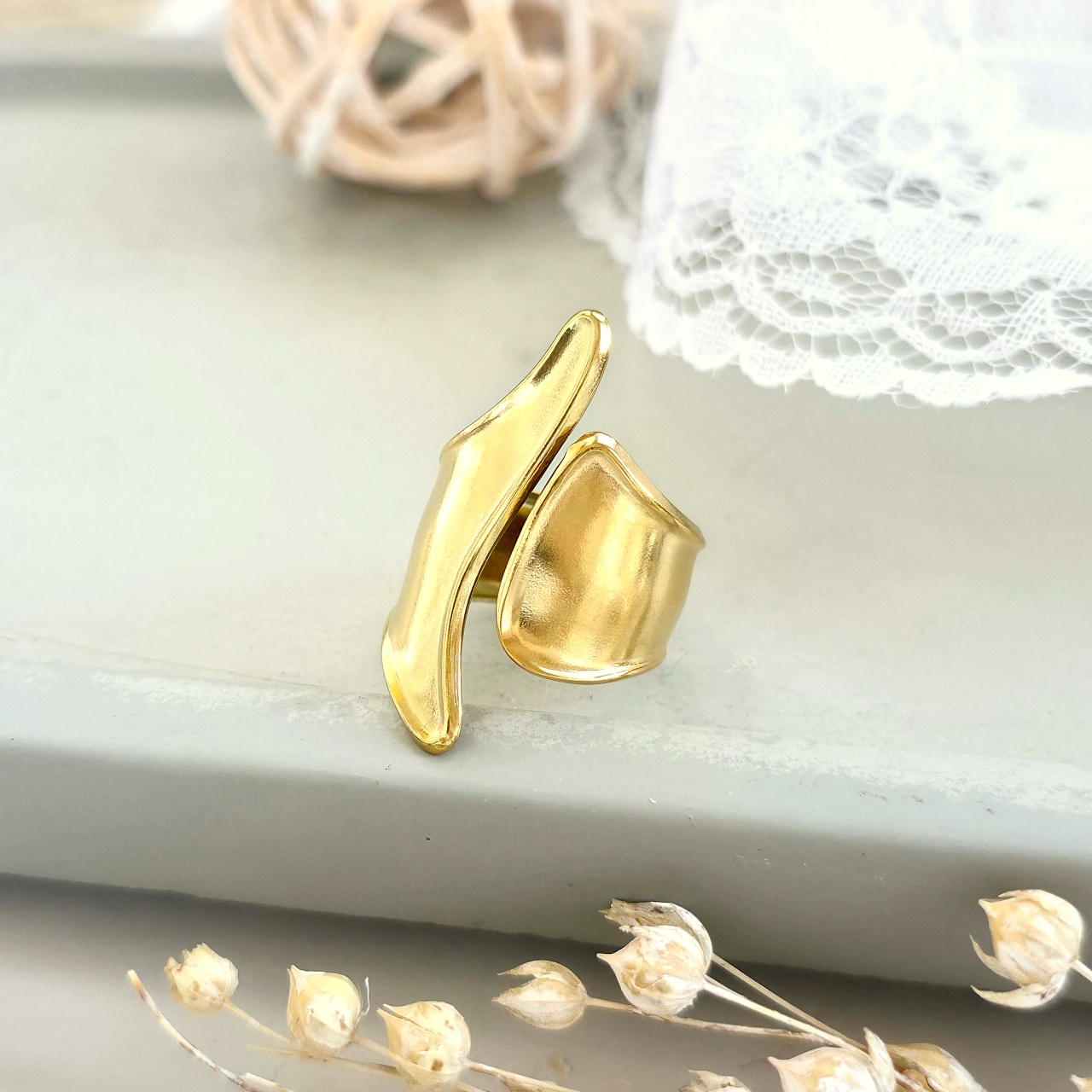 Inel inox Statement -Marime Reglabila- IND1627 - 2 | YEO