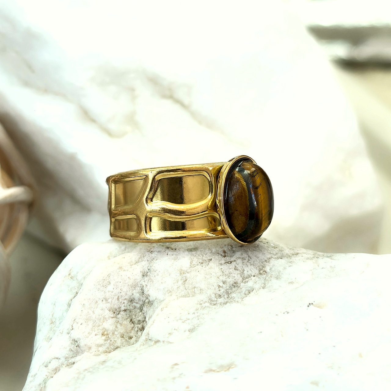Inel inox Statement -Marime Reglabila- IND1735 - 2 | YEO