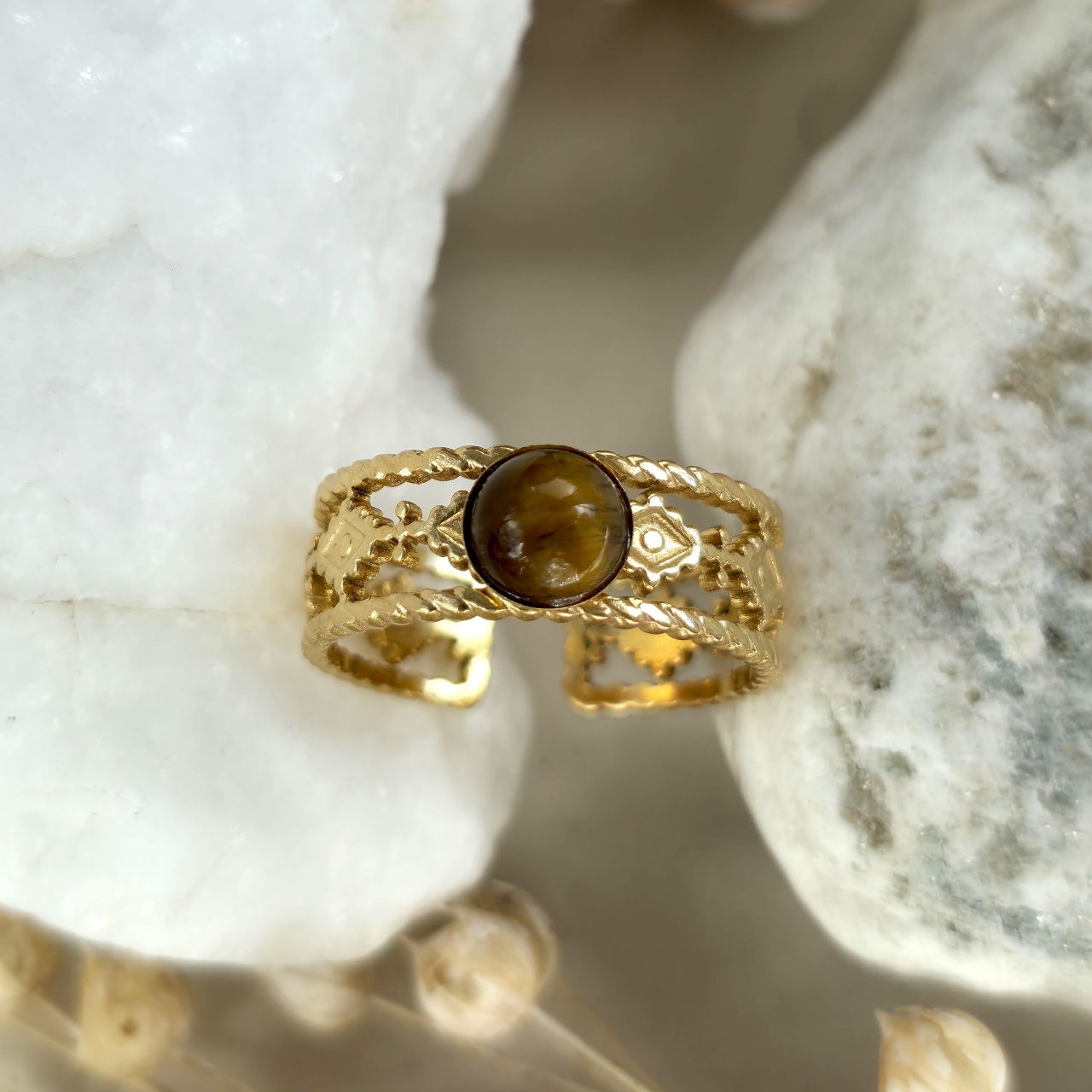 Inel inox Statement -Marime Reglabila- IND1750 - 1 | YEO