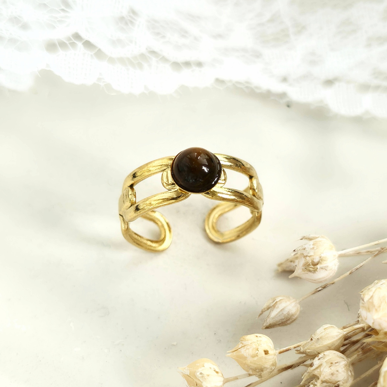 Inel inox Statement -Marime Reglabila- IND1810 - 1 | YEO