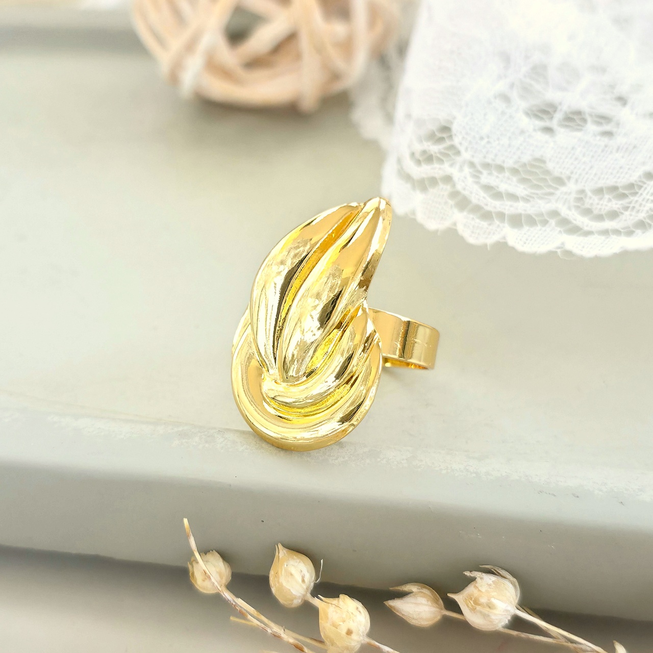 Inel inox Statement -Marime Reglabila- IND1617 - 1 | YEO