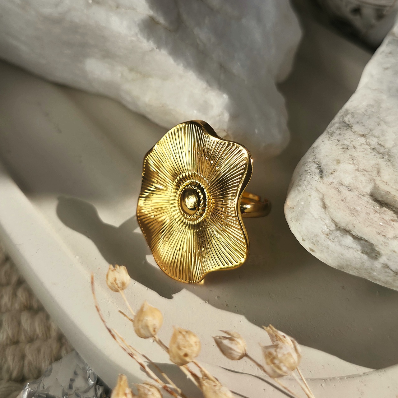 Inel inox Statement -Marime Reglabila- IND1623 - 4 | YEO