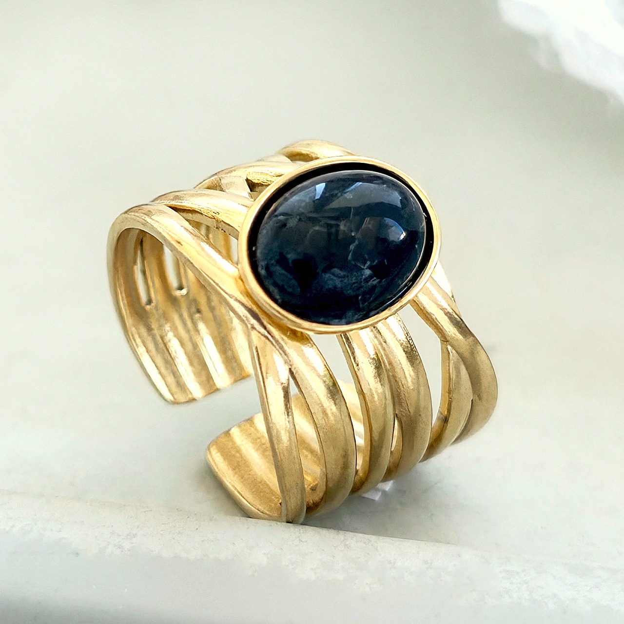 Inel inox Statement -Marime Reglabila- IND1673