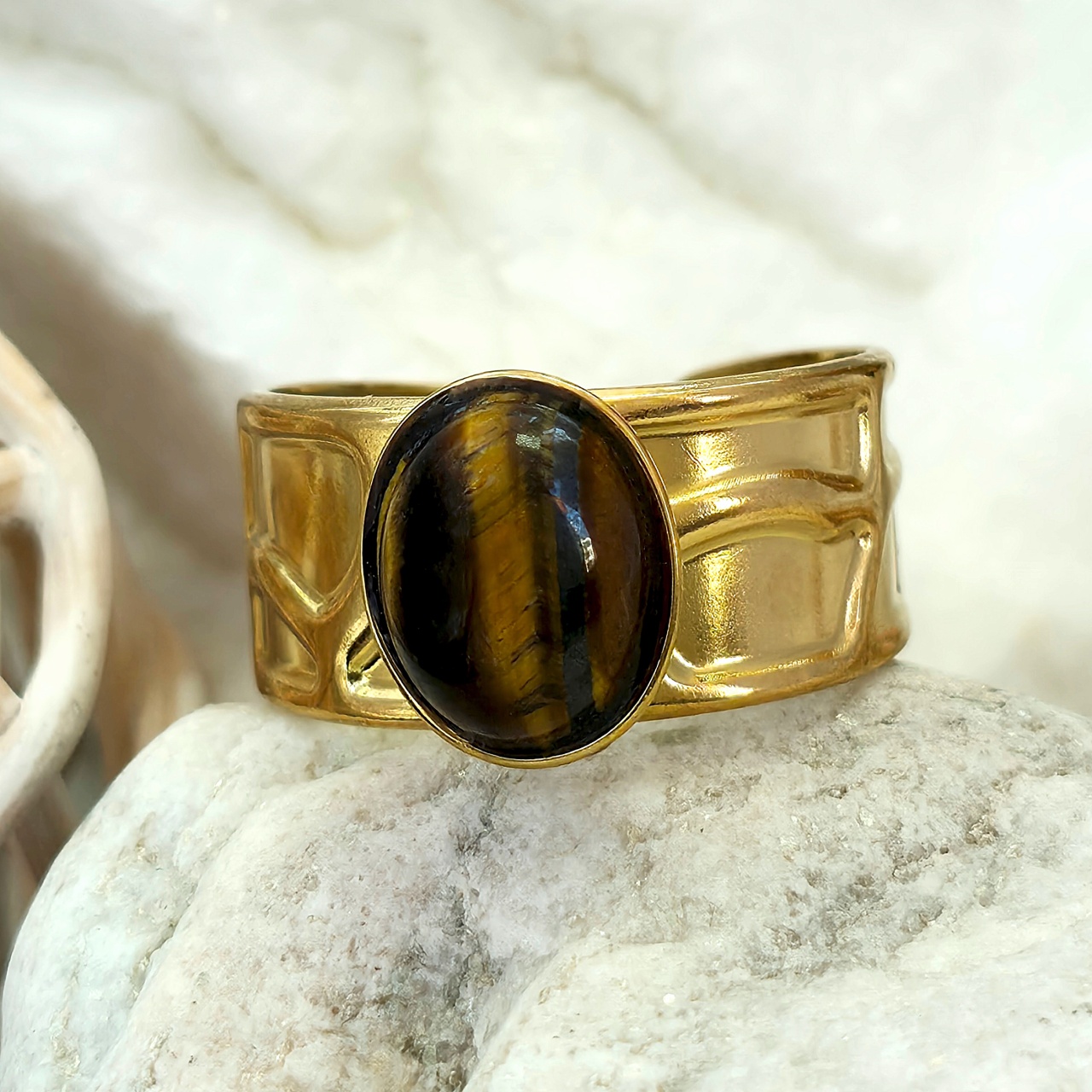 Inel inox Statement -Marime Reglabila- IND1735 - 3 | YEO
