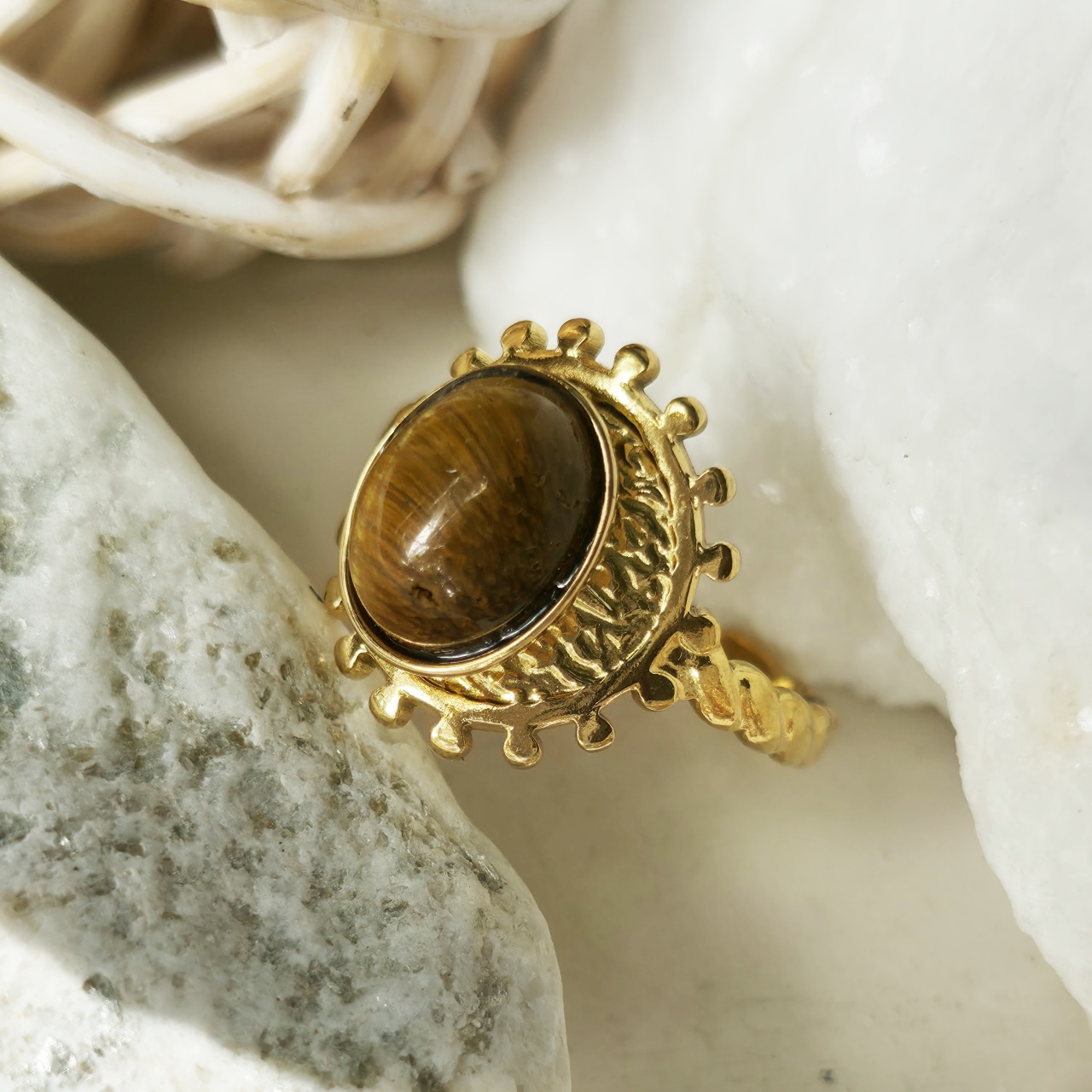 Inel inox Statement -Marime Reglabila- IND1783