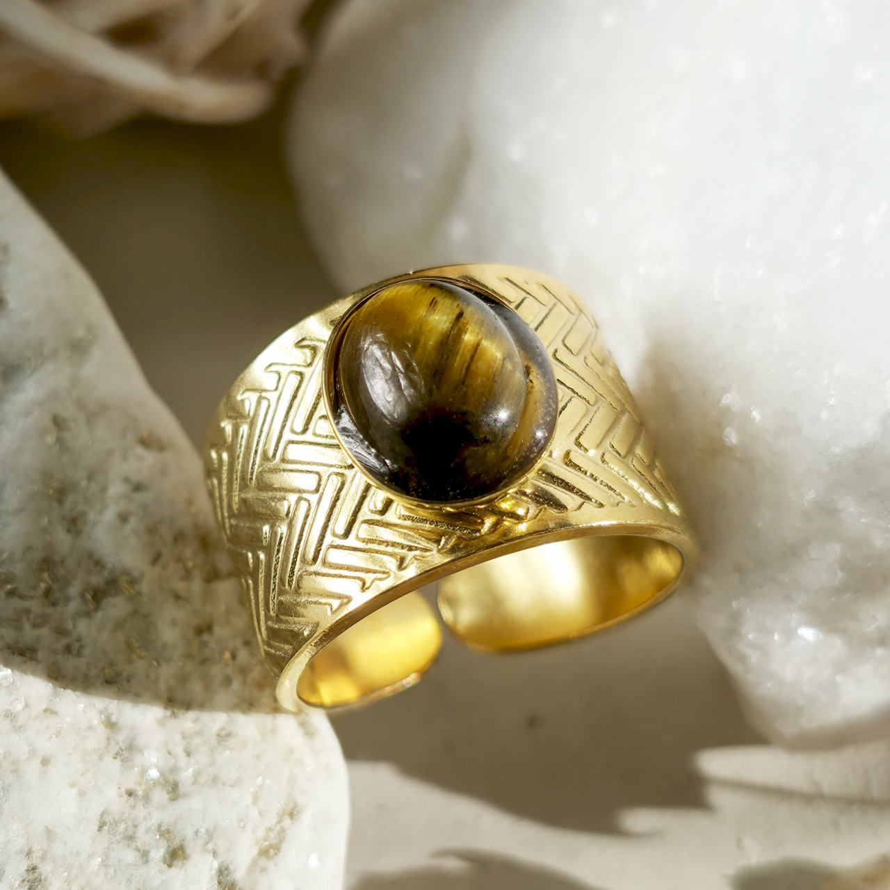 Inel inox Statement -Marime Reglabila- IND1787