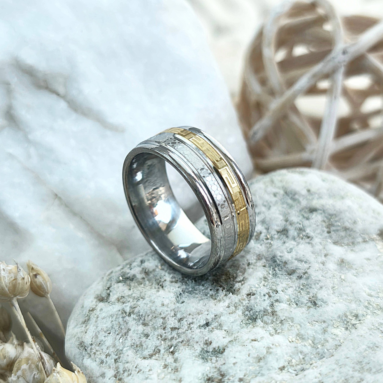 Inel / Verigheta inox - IND1831 - 2 | YEO