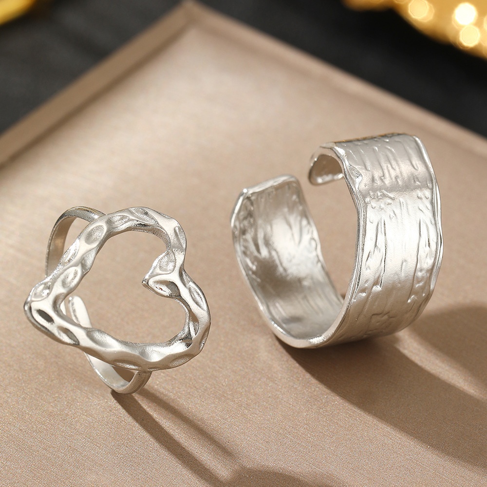 Set Inele inox -Marime Reglabila- IND1564 - 2 | YEO