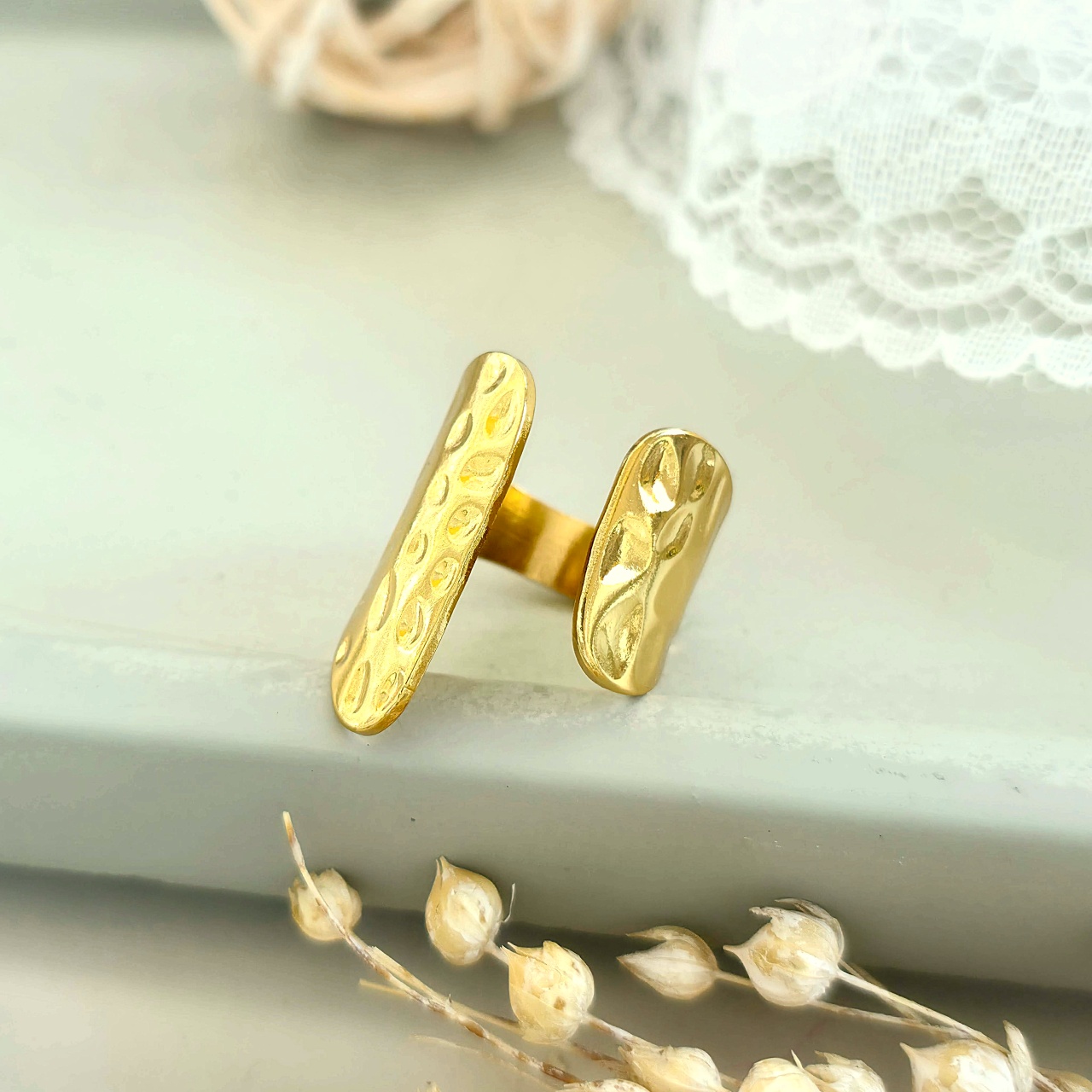 Inel inox Statement -Marime Reglabila- IND1612 - 1 | YEO