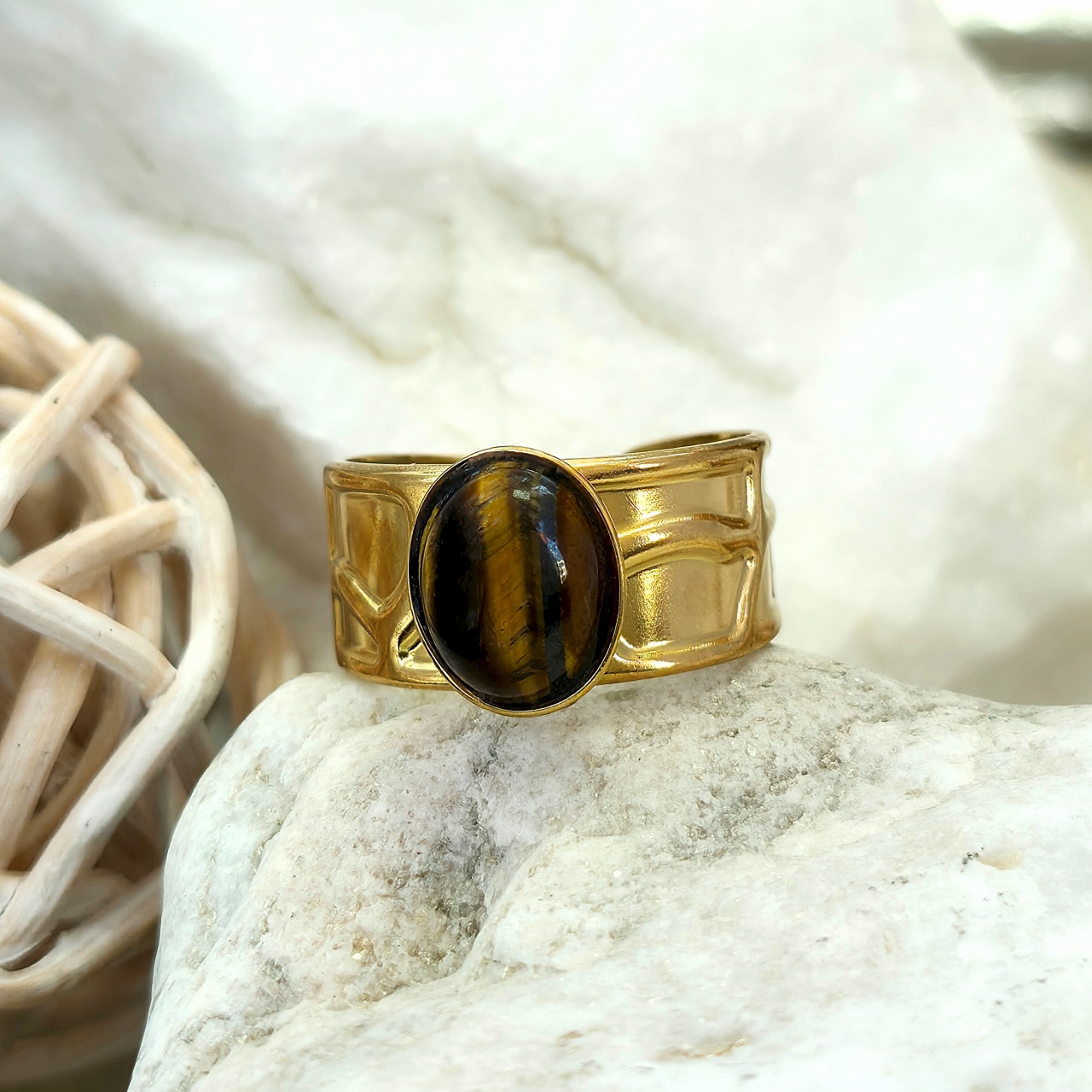 Inel inox Statement -Marime Reglabila- IND1735 - 4 | YEO