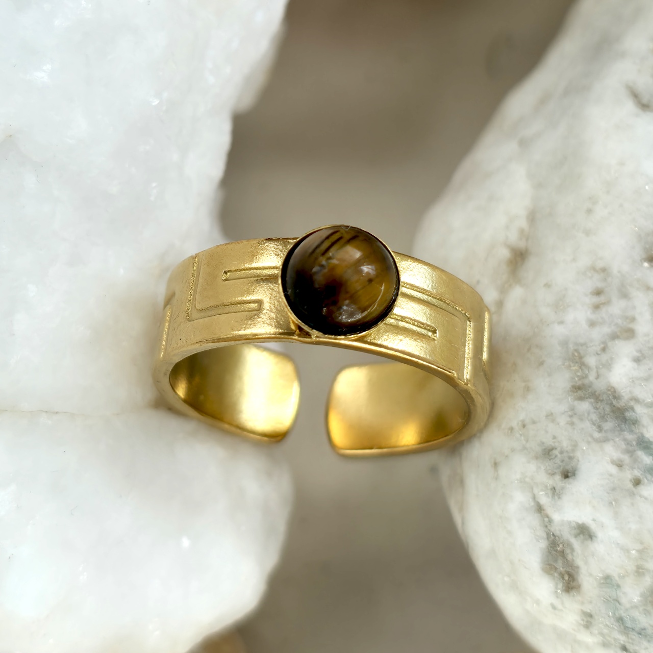 Inel inox Statement -Marime Reglabila- IND1754