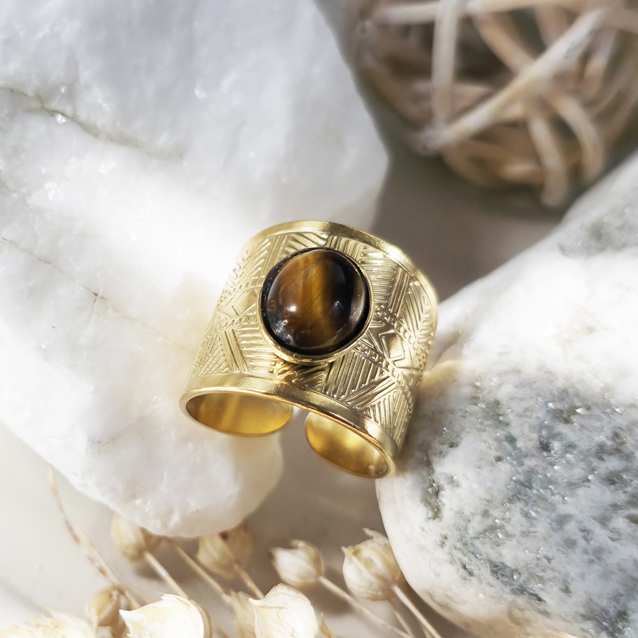 Inel inox Statement -Marime Reglabila- IND1775 - 2 | YEO