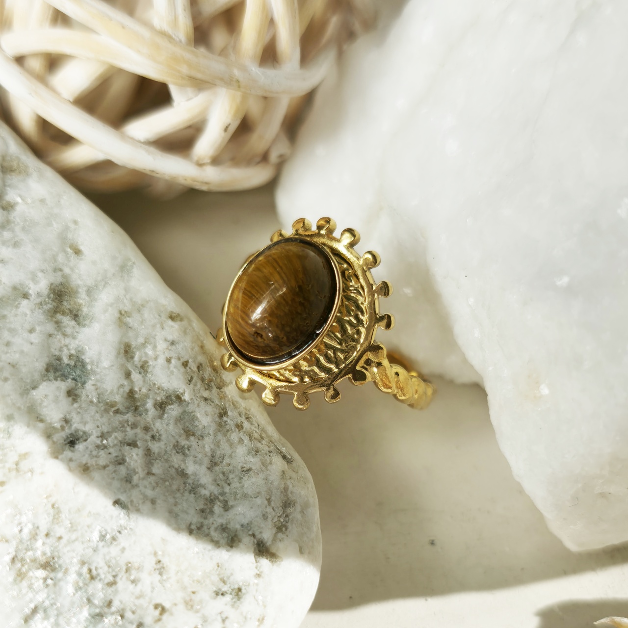 Inel inox Statement -Marime Reglabila- IND1783 - 1 | YEO