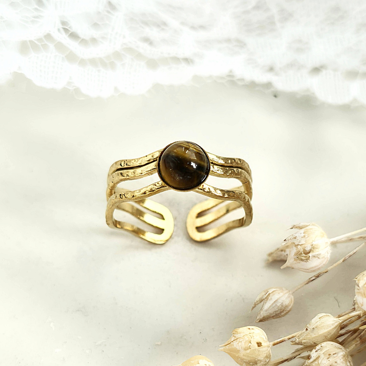 Inel inox Statement -Marime Reglabila- IND1811 - 1 | YEO
