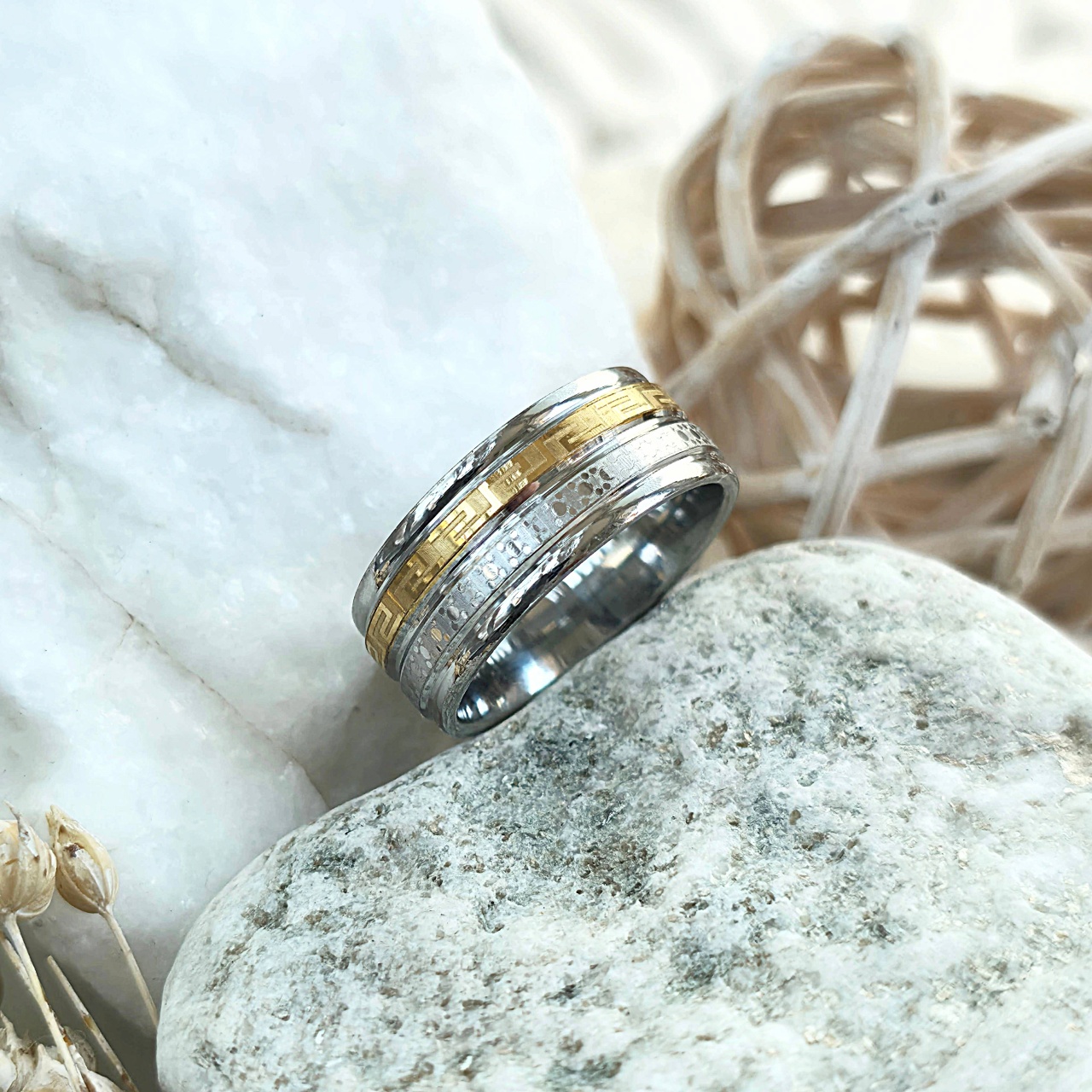 Inel / Verigheta inox - IND1831 - 3 | YEO