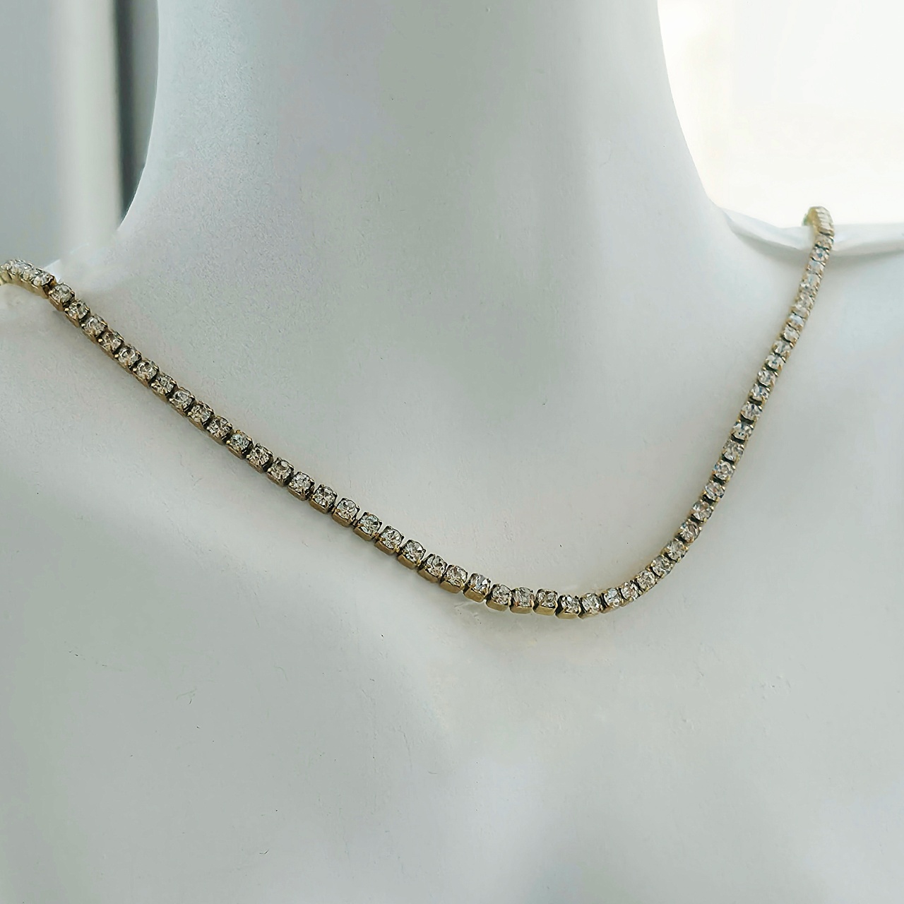 Lantisor / Colier Tennis din Inox - 2mm - LPD1455 - 1 | YEO