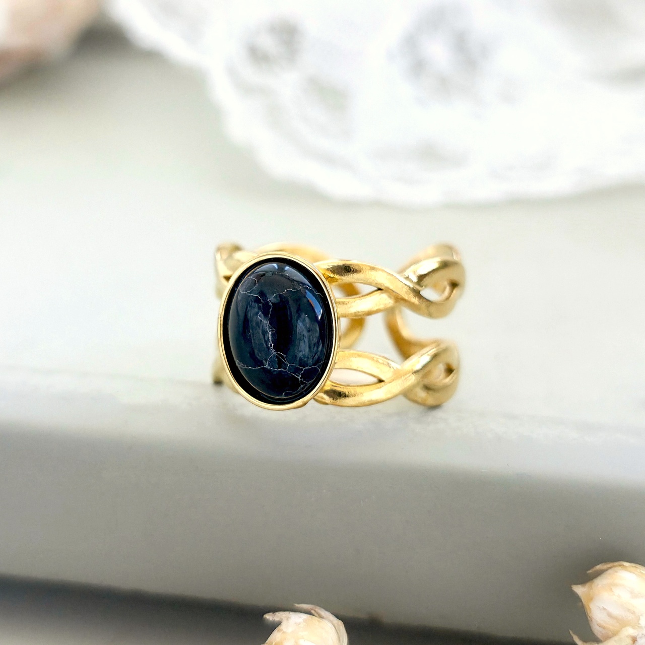 Inel inox Statement -Marime Reglabila- IND1696 - 1 | YEO