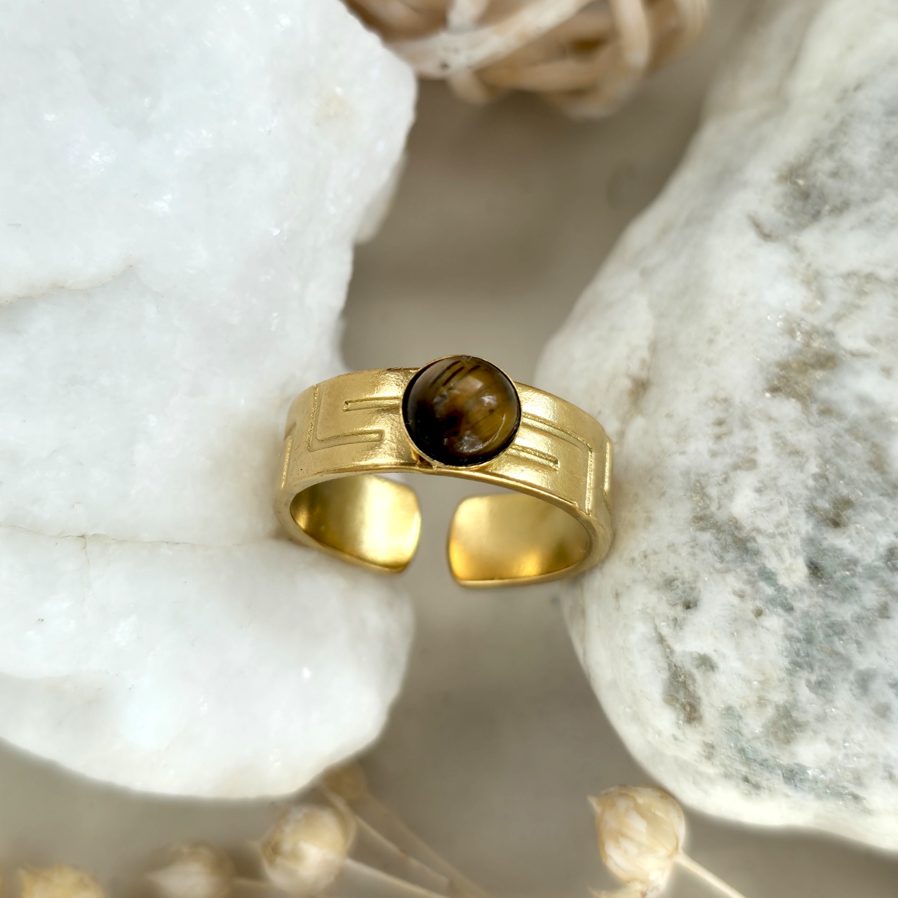 Inel inox Statement -Marime Reglabila- IND1754 - 1 | YEO