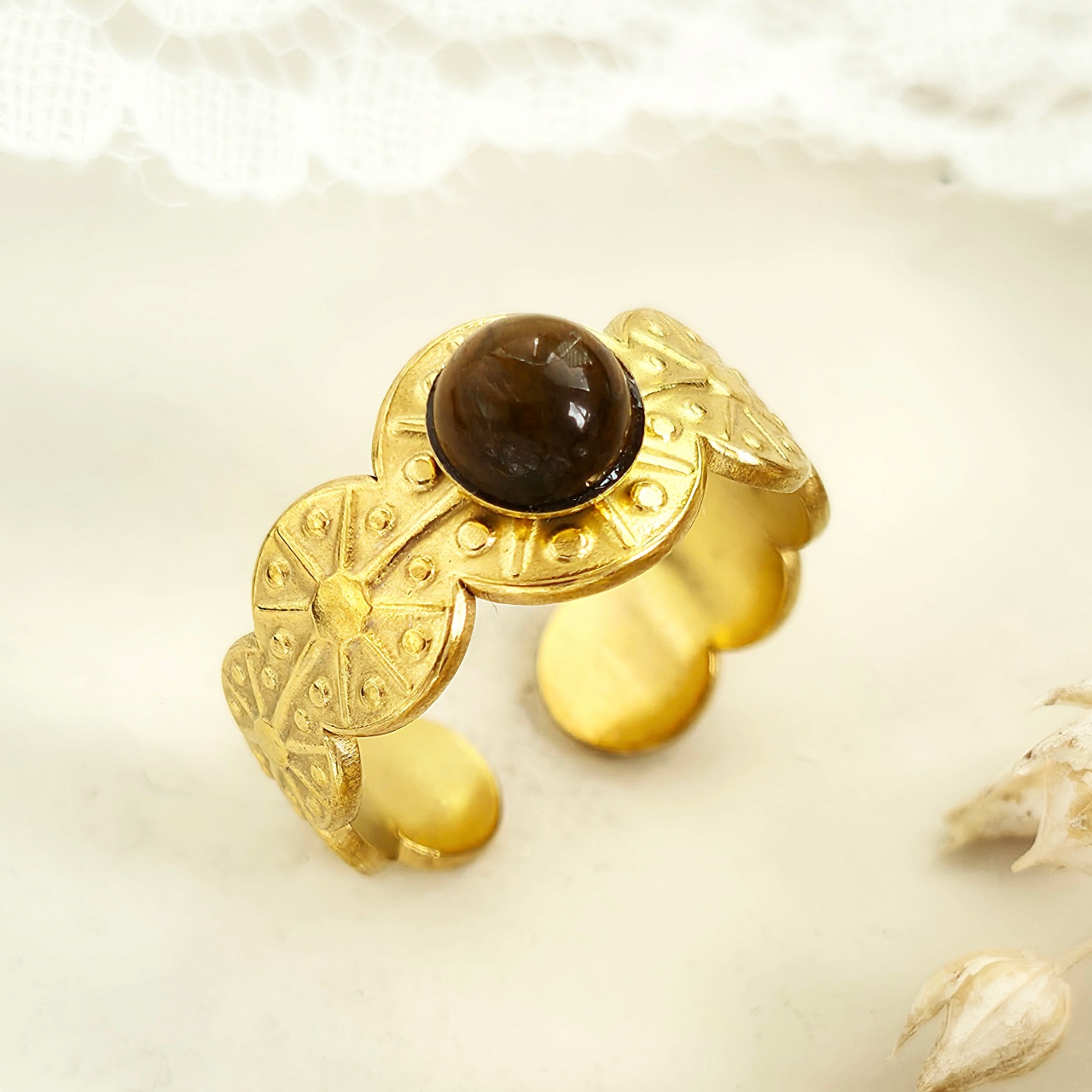 Inel inox Statement -Marime Reglabila- IND1807
