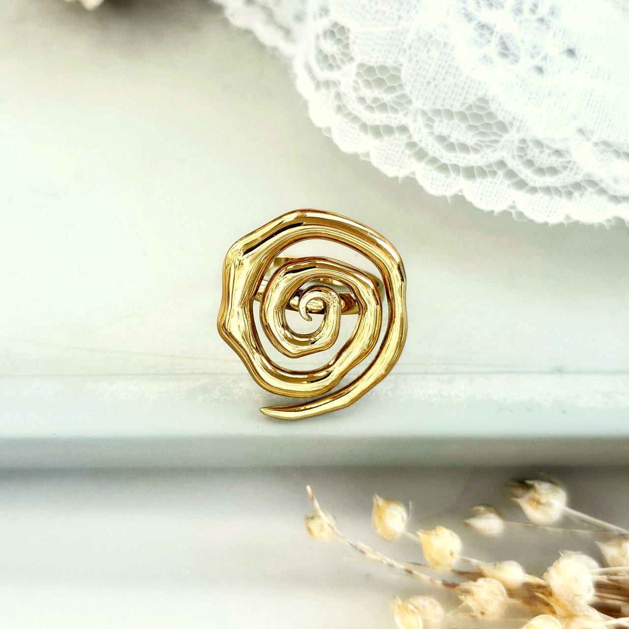 Inel inox Statement -Marime Reglabila- IND1596 - 2 | YEO