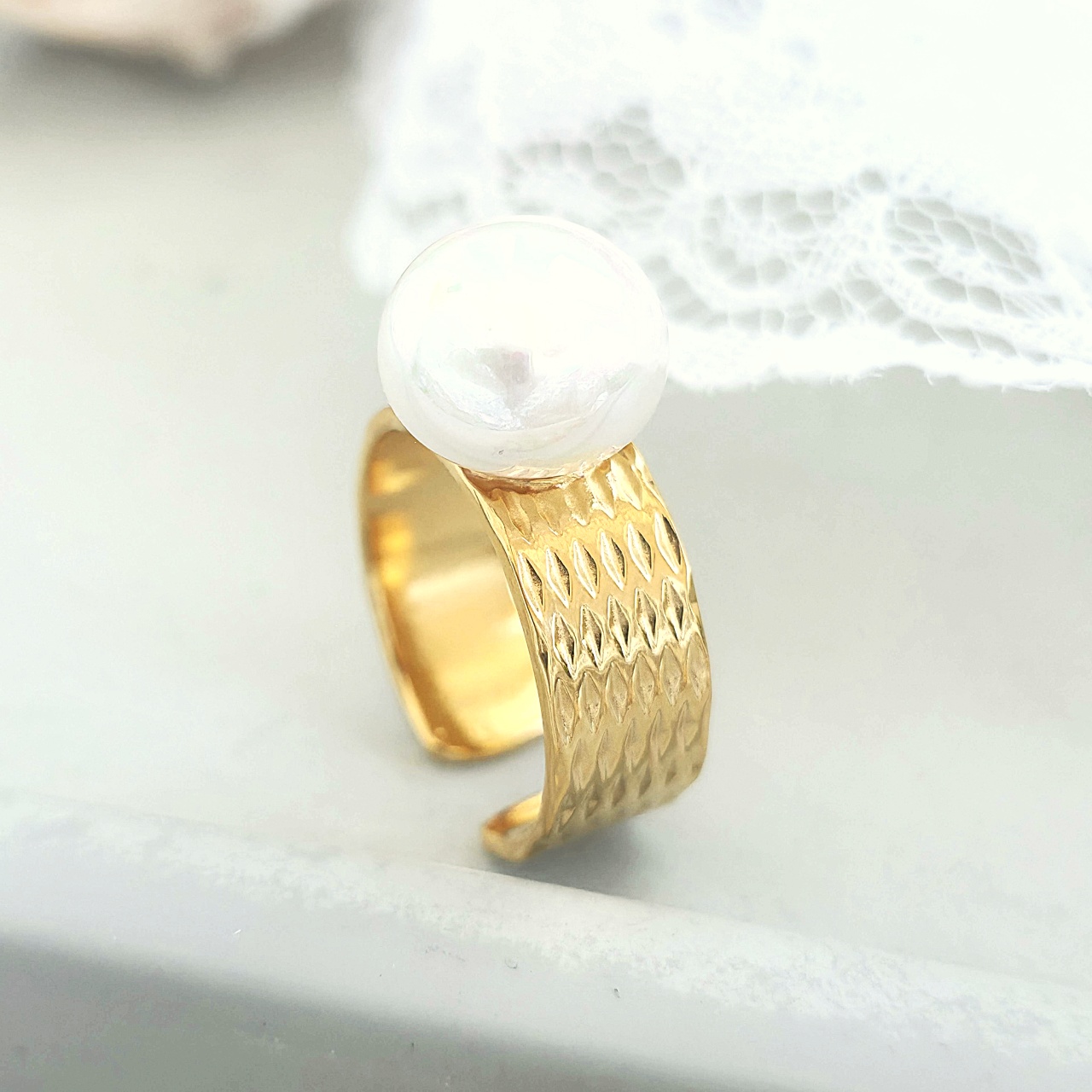 Inel inox Statement -Marime Reglabila- IND1638 - 1 | YEO