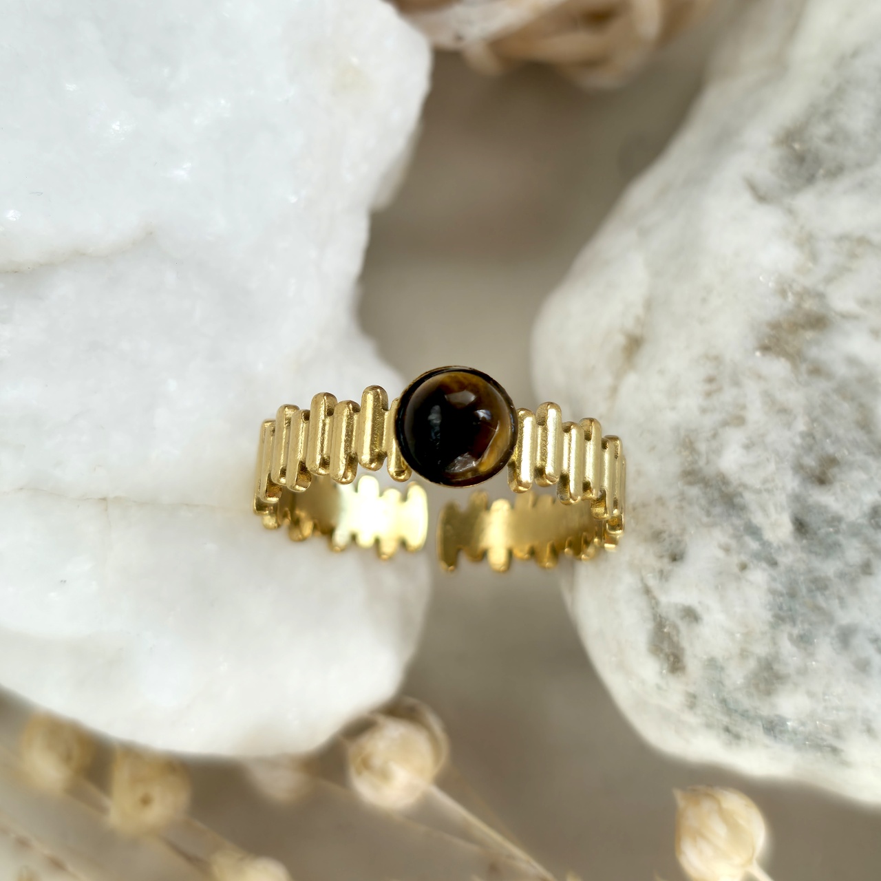 Inel inox Statement -Marime Reglabila- IND1748 - 1 | YEO