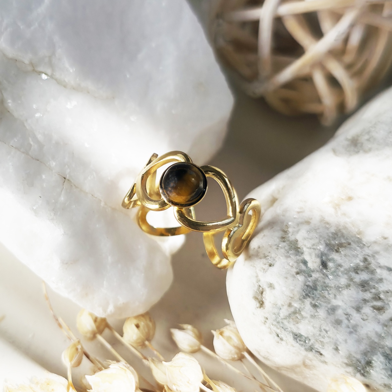 Inel inox Statement -Marime Reglabila- IND1776 - 1 | YEO