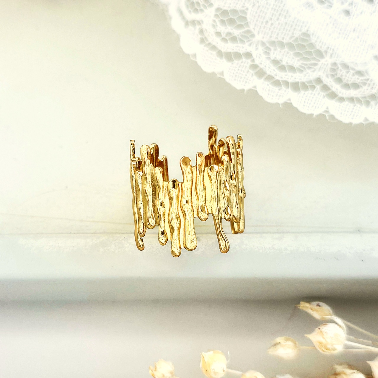 Inel inox Statement -Marime Reglabila- IND1592 - 2 | YEO