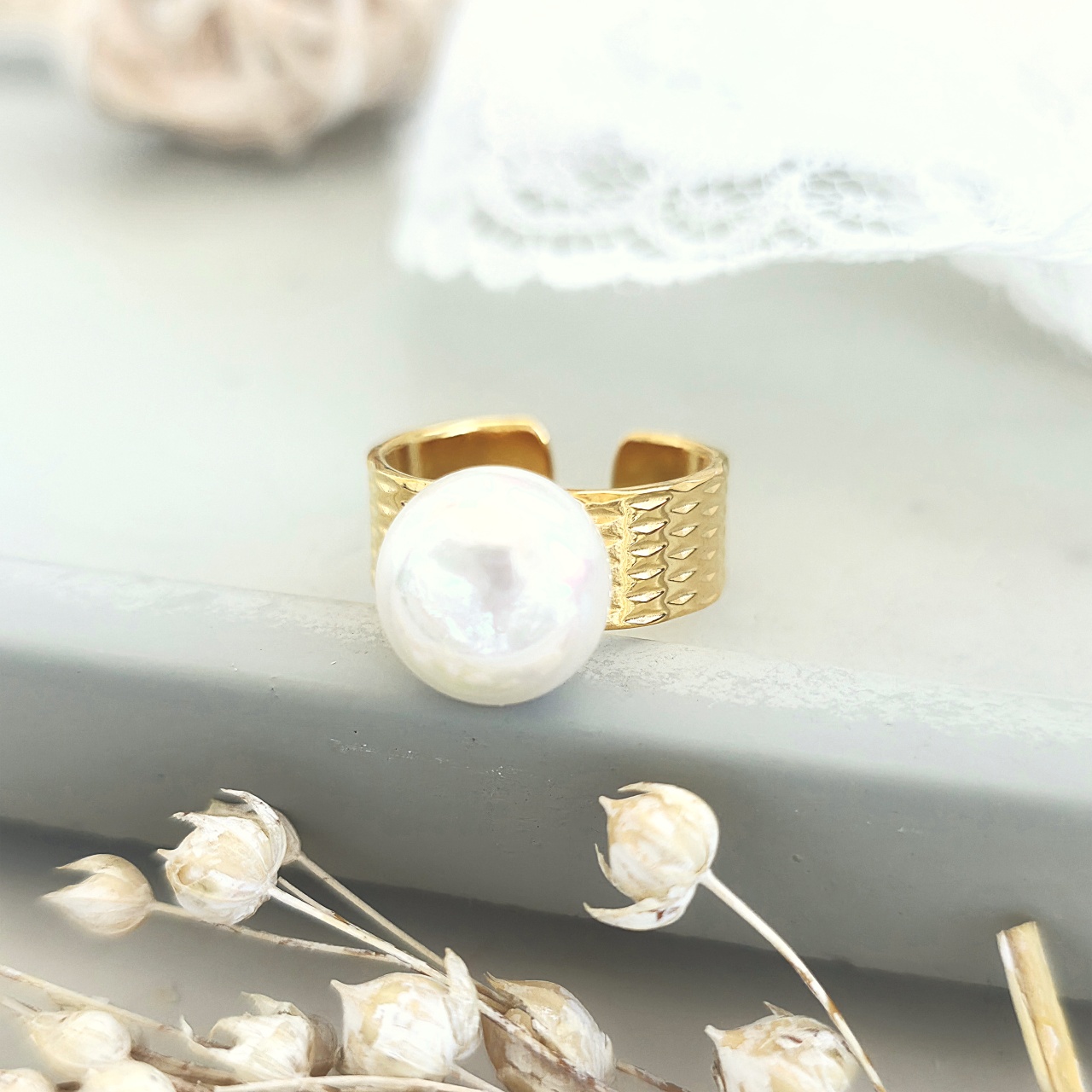 Inel inox Statement -Marime Reglabila- IND1638 - 2 | YEO