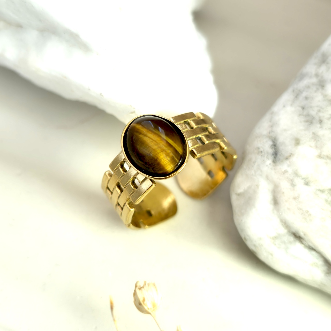 Inel inox Statement -Marime Reglabila- IND1739 - 1 | YEO