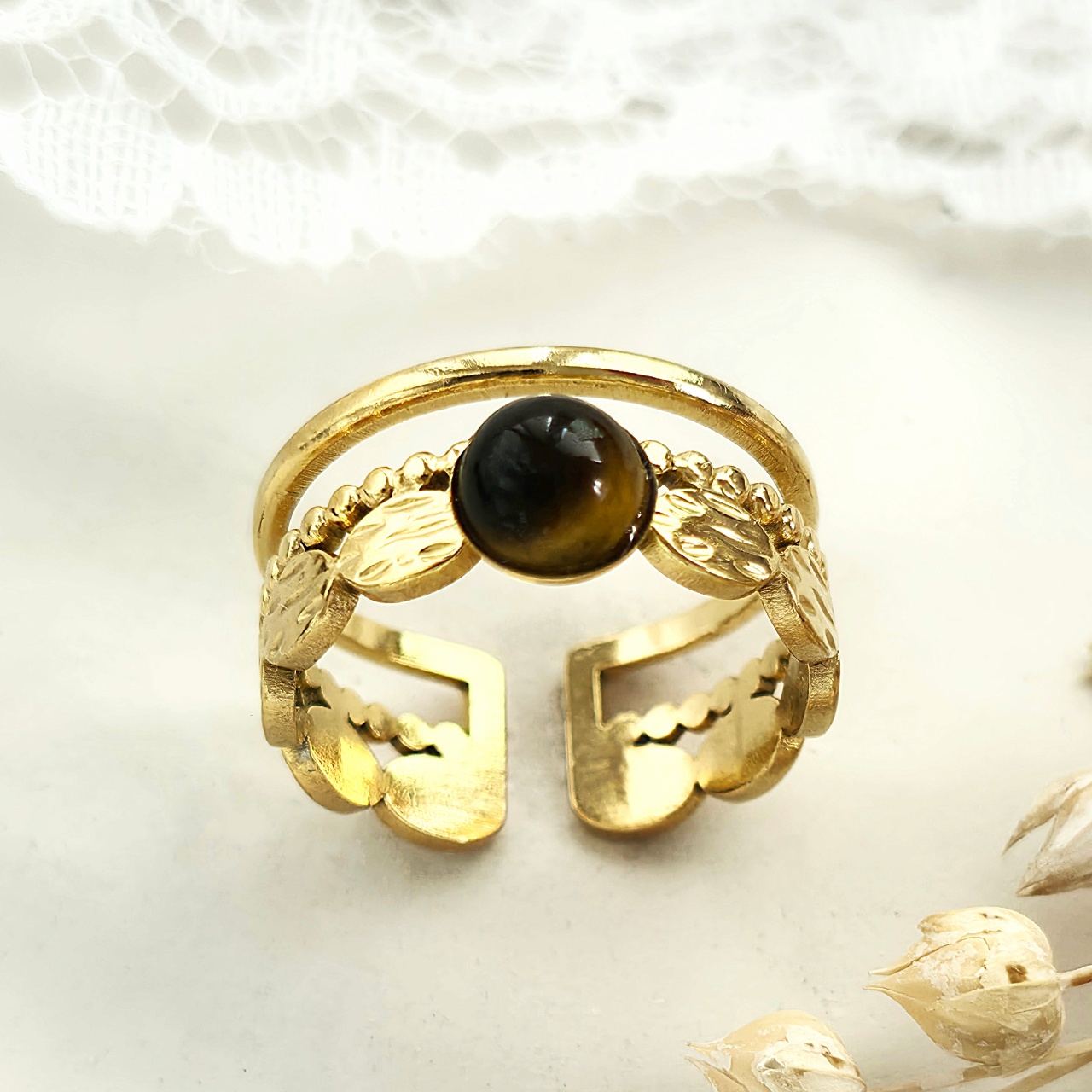 Inel inox Statement -Marime Reglabila- IND1799