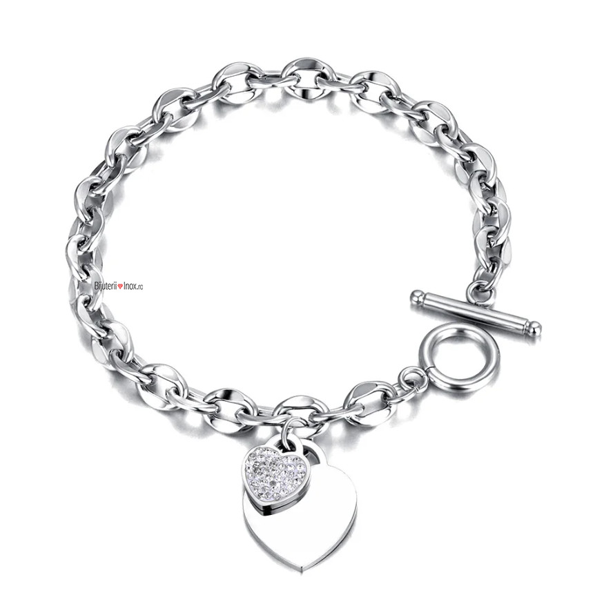 Bratara inox -Éternité à Deux- BF951