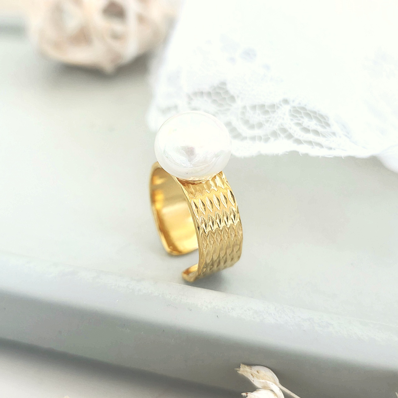 Inel inox Statement -Marime Reglabila- IND1638 - 3 | YEO