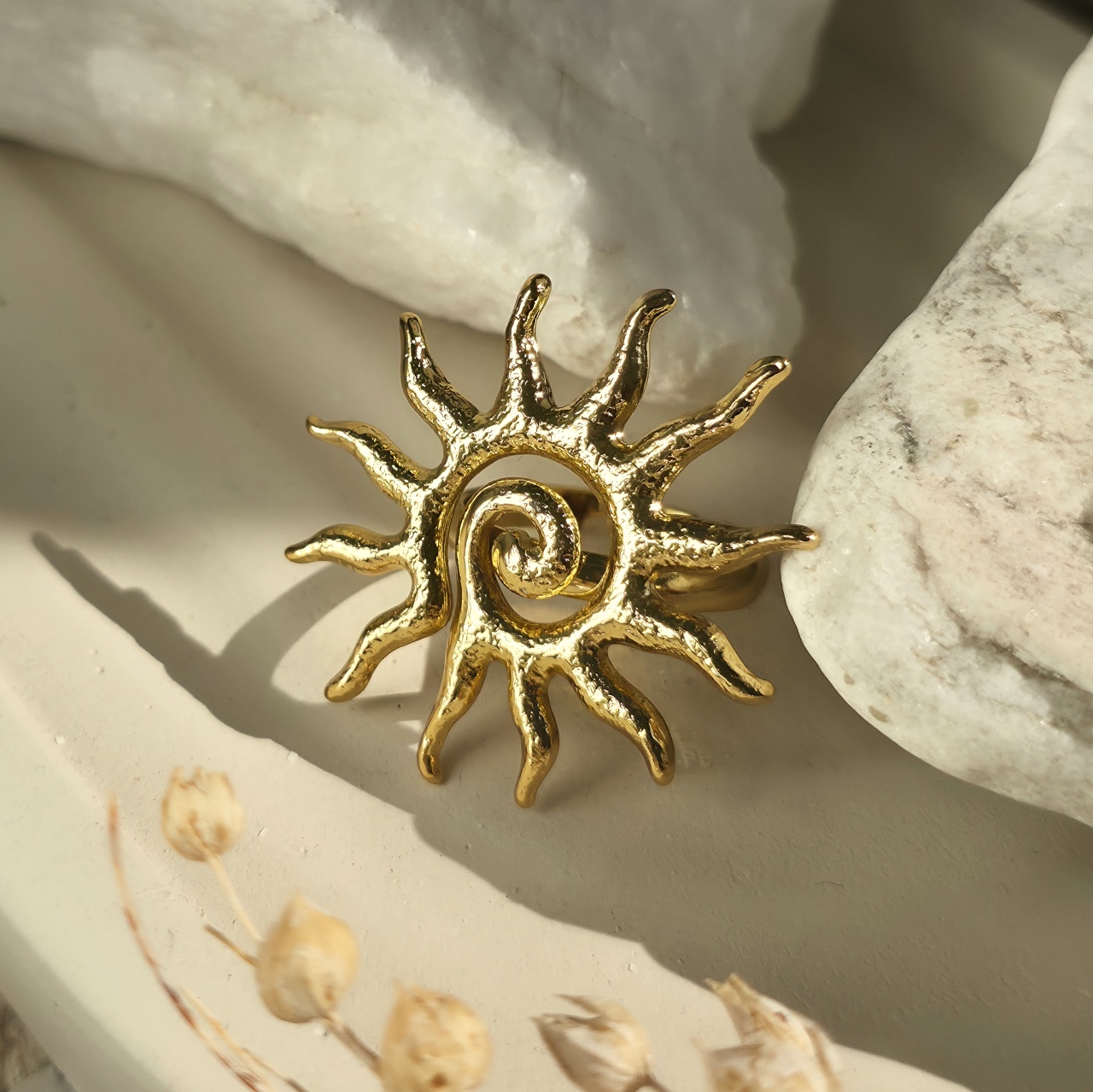 Inel inox Statement -Marime Reglabila- IND1588 - 1 | YEO