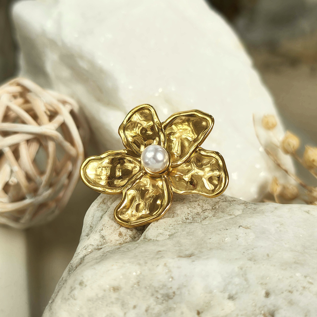Inel inox Statement -Marime Reglabila- IND1629 - 1 | YEO
