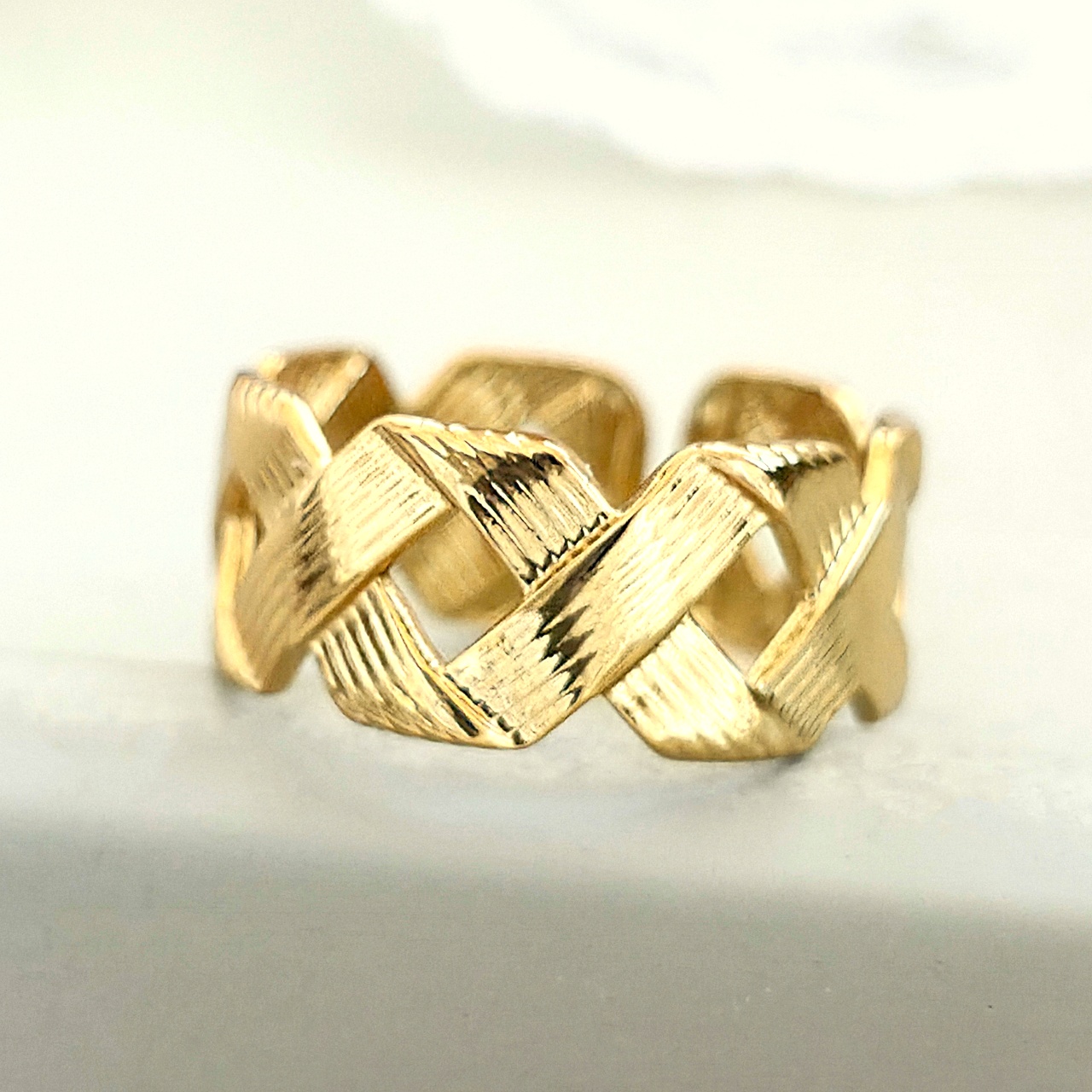 Inel inox Statement -Marime Reglabila- IND1702
