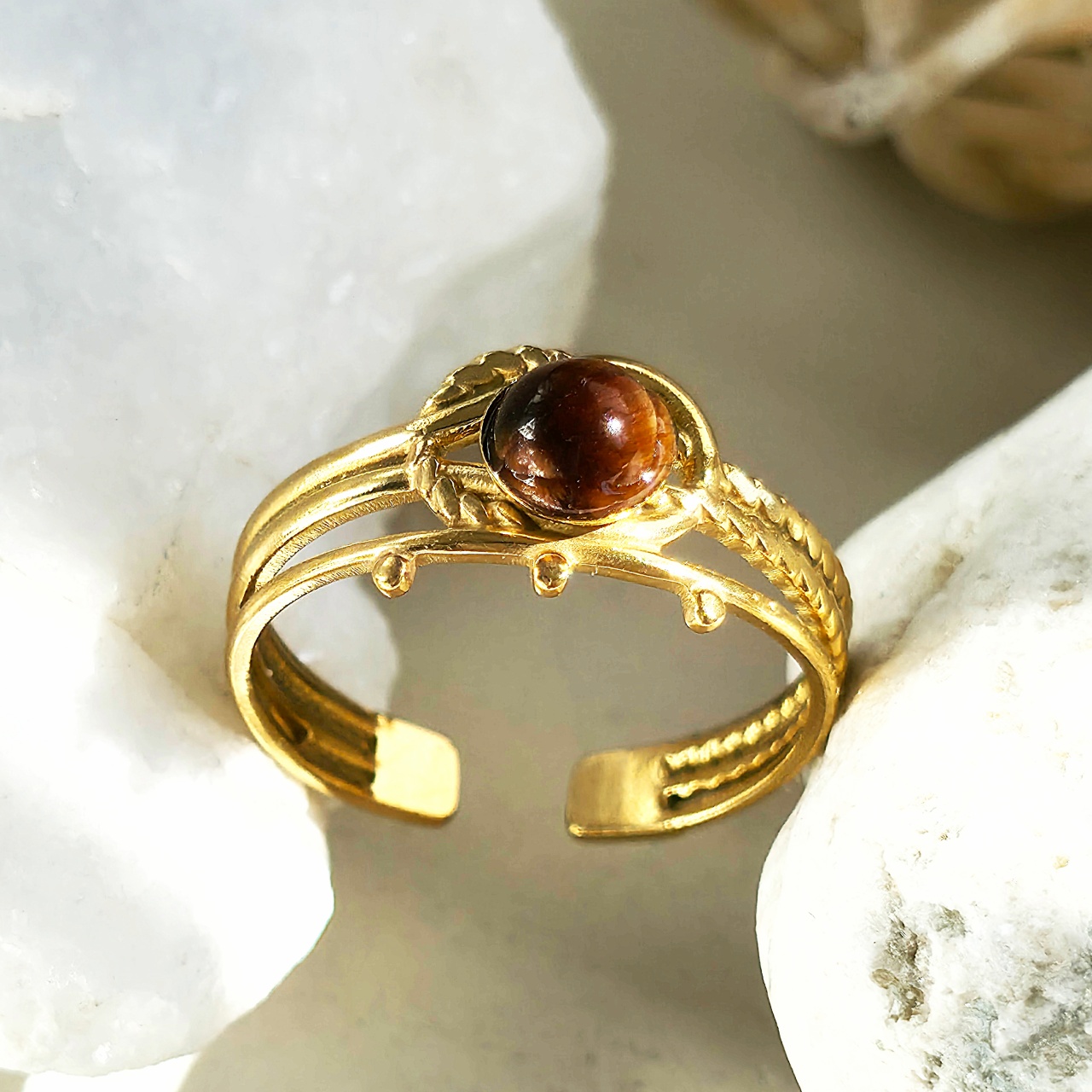 Inel inox Statement -Marime Reglabila- IND1774 - 3 | YEO