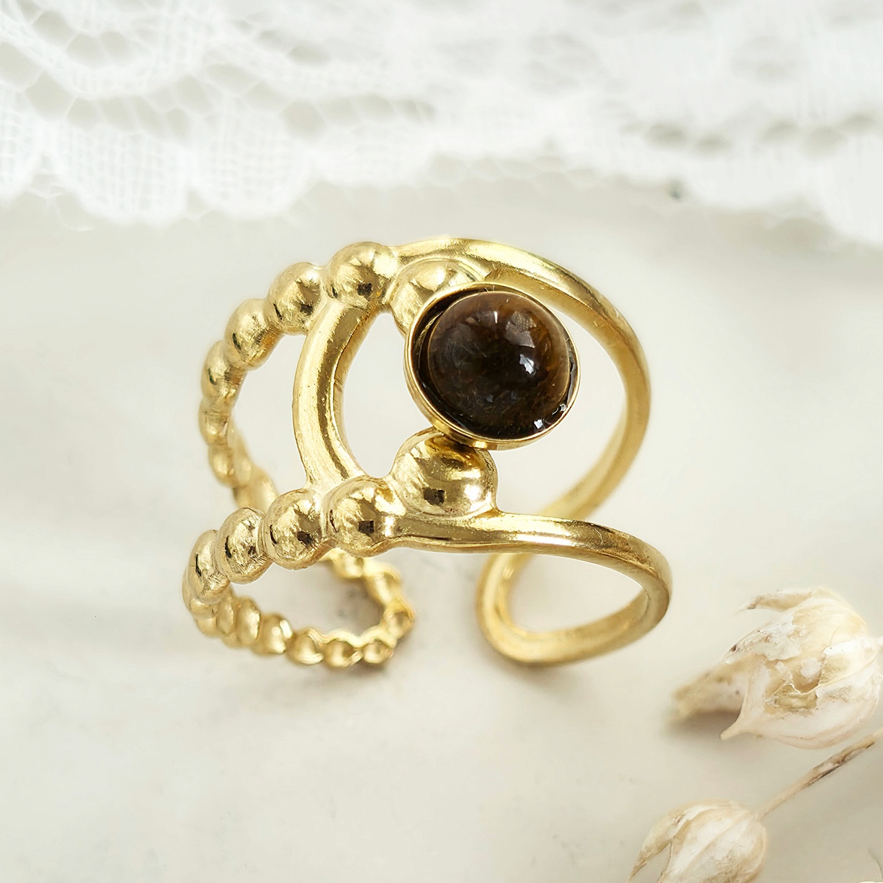 Inel inox Statement -Marime Reglabila- IND1800