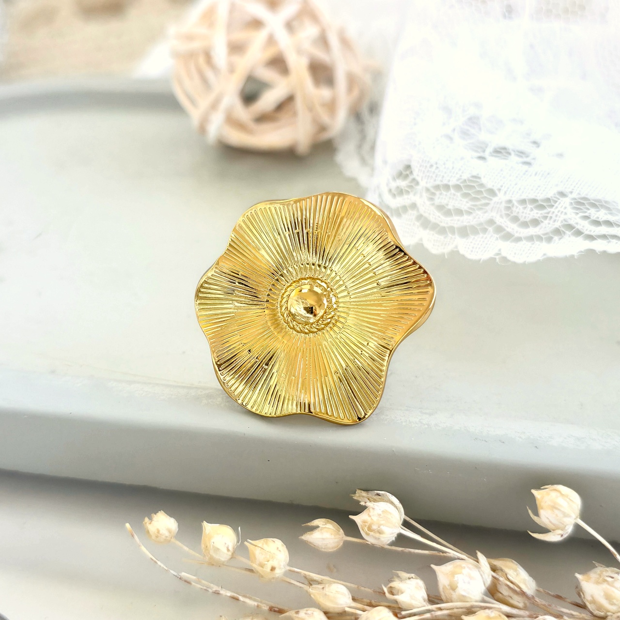 Inel inox Statement -Marime Reglabila- IND1623 - 1 | YEO