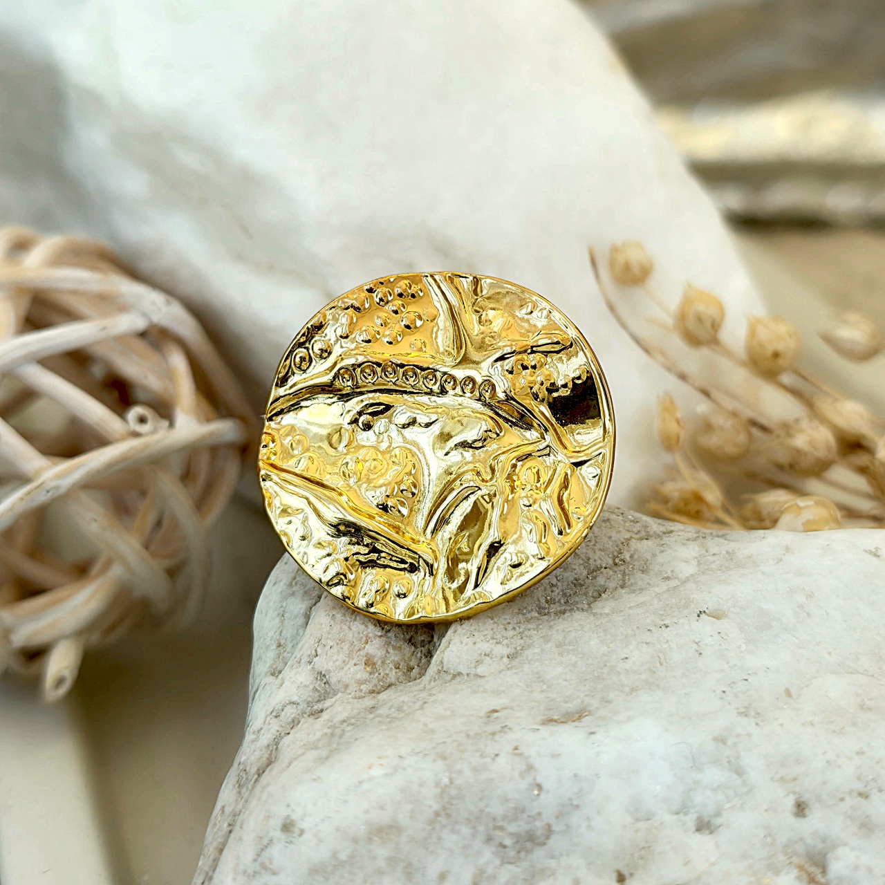 Inel inox Statement -Marime Reglabila- IND1726 - 1 | YEO