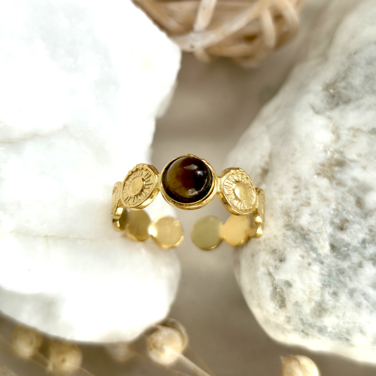 Inel inox Statement -Marime Reglabila- IND1745 - 1 | YEO