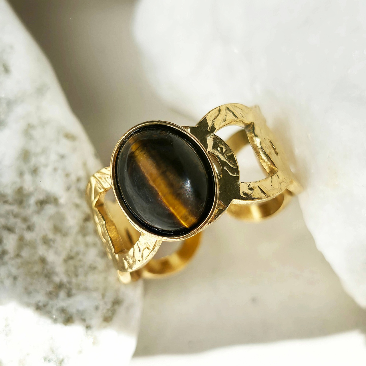Inel inox Statement -Marime Reglabila- IND1782 - 1 | YEO